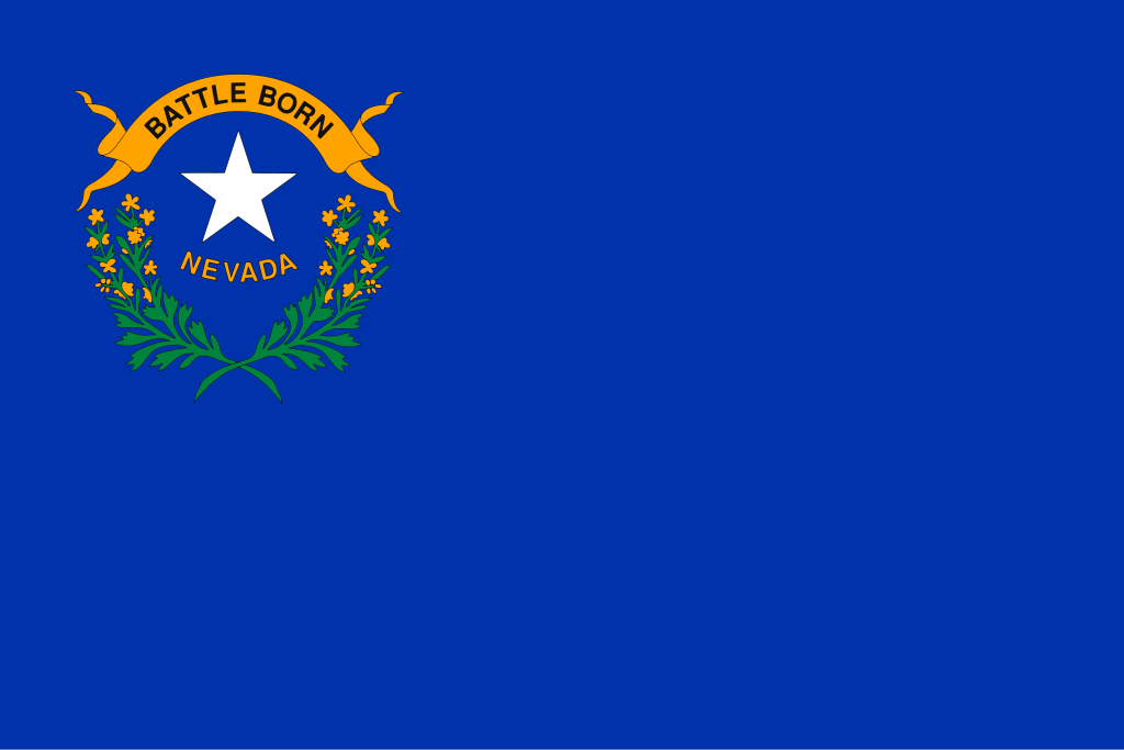 The flag of Nevada