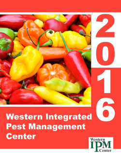 The cover of the 2016 annual report with an image of red, orange and yellow peppers.