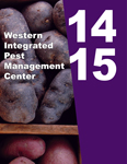 The cover of the 2014-2015 annual report with an image of purple potatoes.