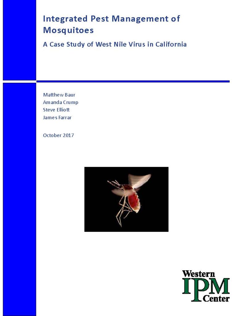 The front page of the mosquito report