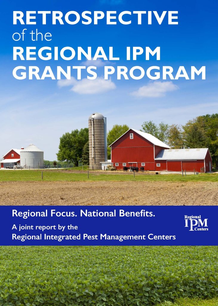 The first page of the Retrospective of the Regional IPM Grants Program document