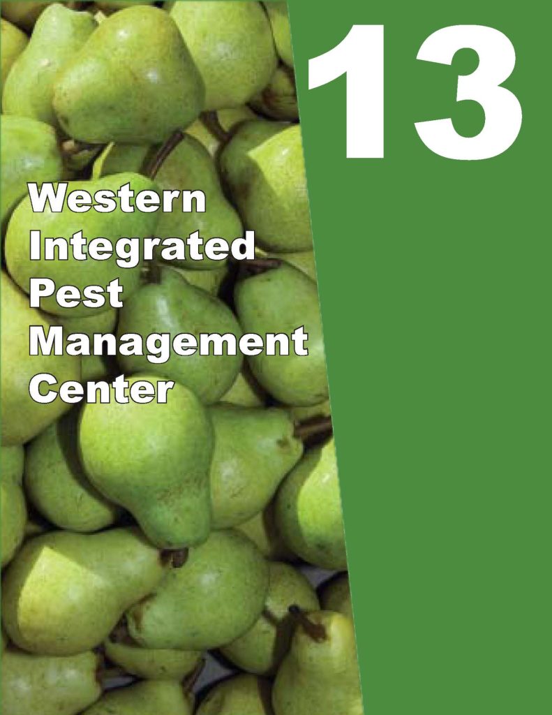 The front cover of the 2013 annual report, which has a picture of green pears on it.